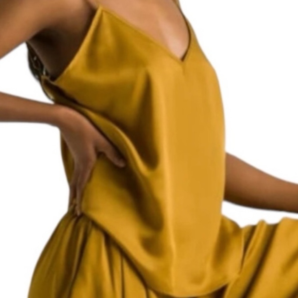 NWT sateen Cami by Ettitdue in Chamomile
